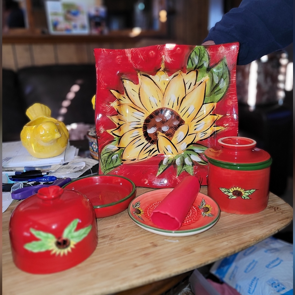 French County Sunflower Set
